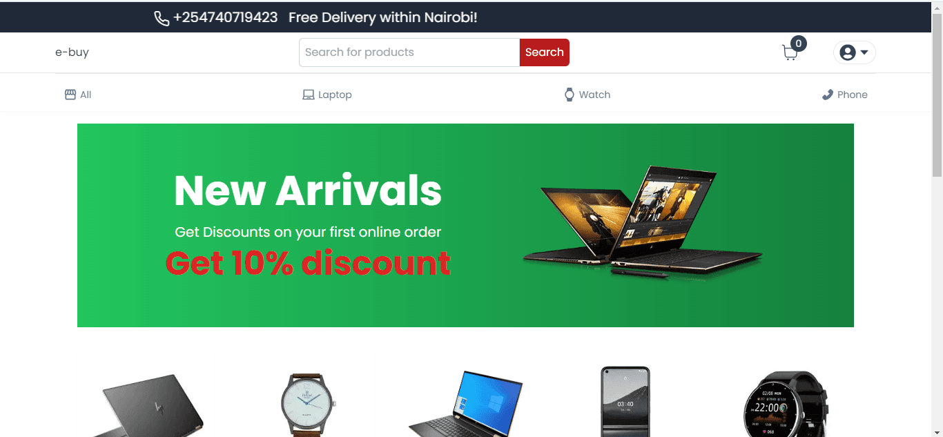 Ecommerce Application